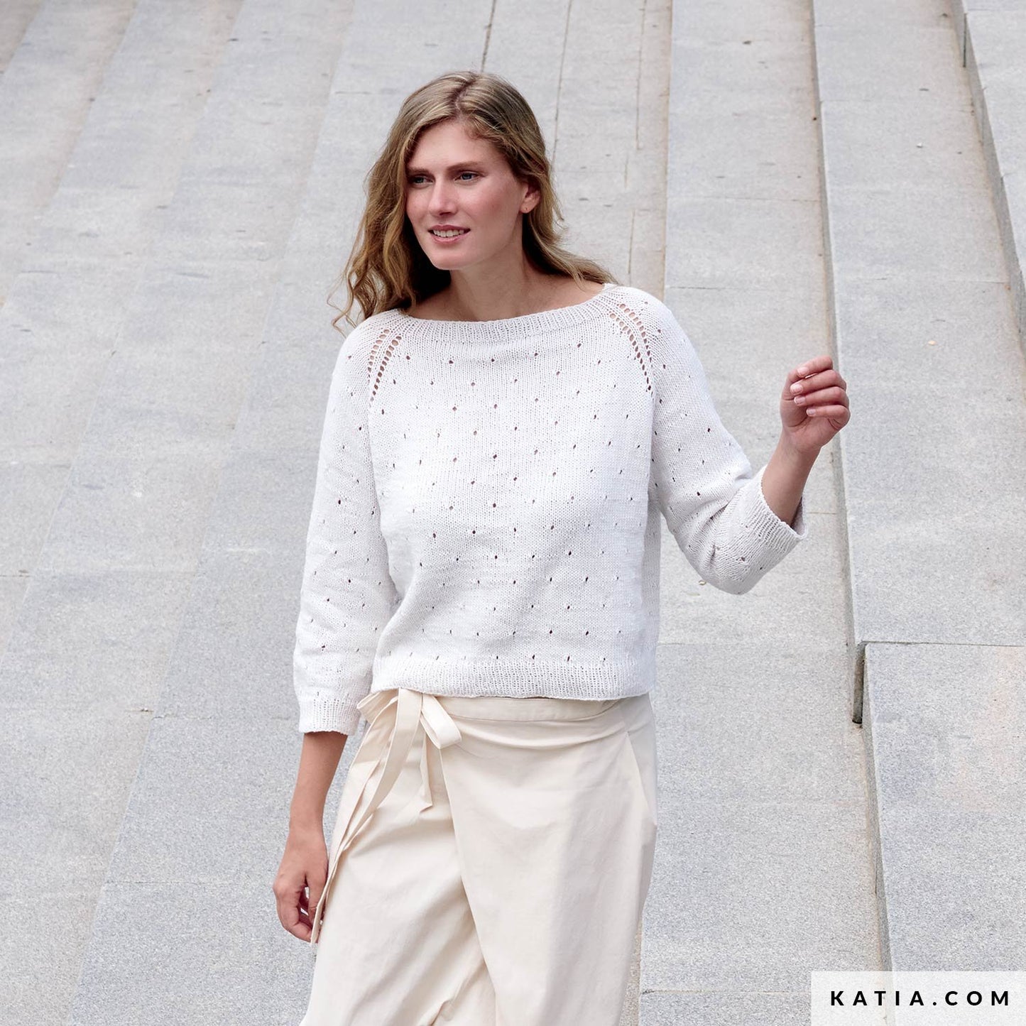 Sommerpulli Top Down