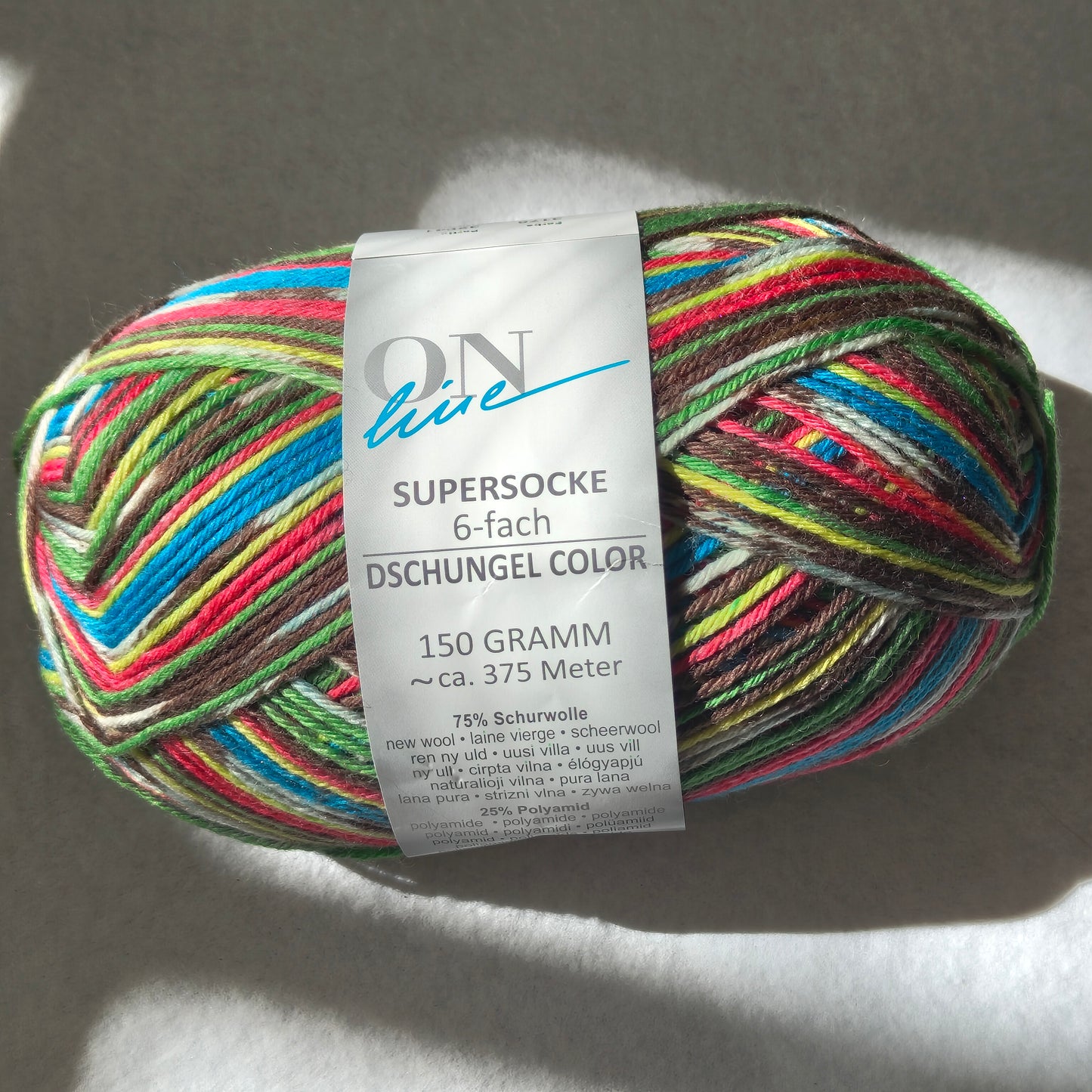 Supersocke 6fädig