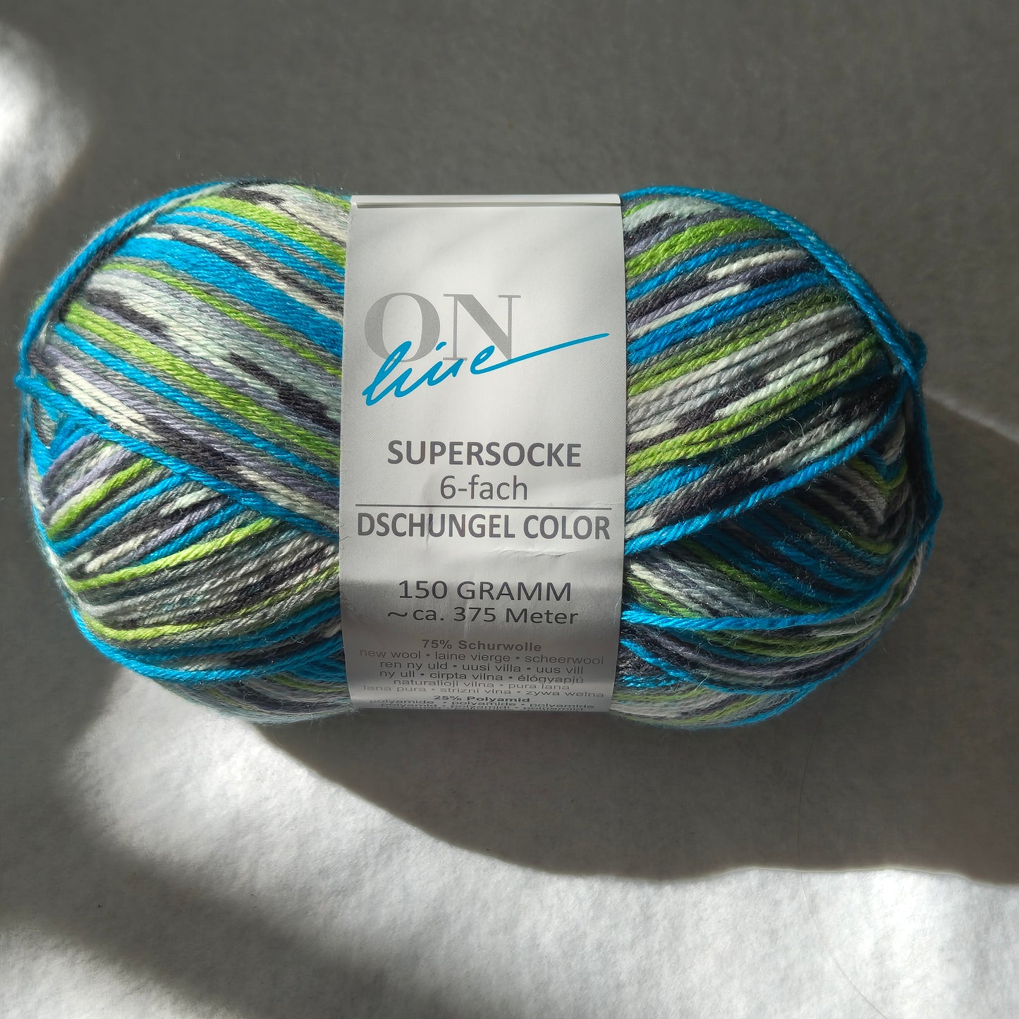 Supersocke 6fädig