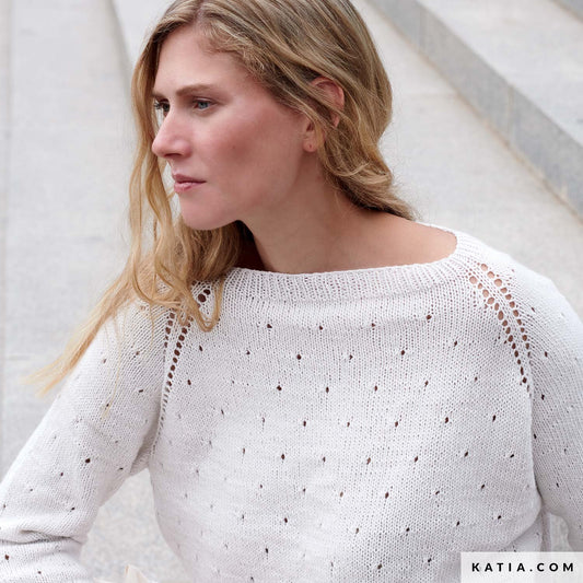 Sommerpulli Top Down